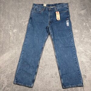 Levis 550 Relaxed Fit Tapered Leg Jeans Mens 40x32 Medium Wash Blue NWT